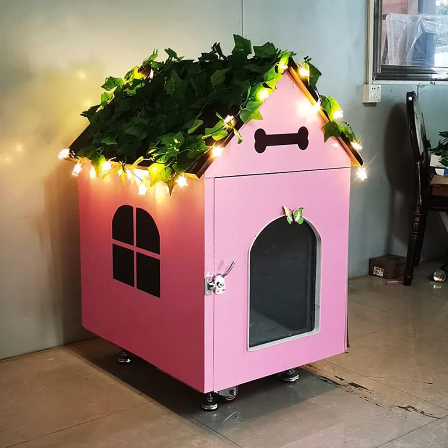 【早い者勝ち！】 犬小屋 防音ペットケージ 防風 防雨 サイレントキャビン犬小屋 快適で通気性 厚みのある引き出しトレイ トイレの別荘を持つ大型 中型 小型犬 取り外し可能で組み 【WSO1644950545】(59662円)