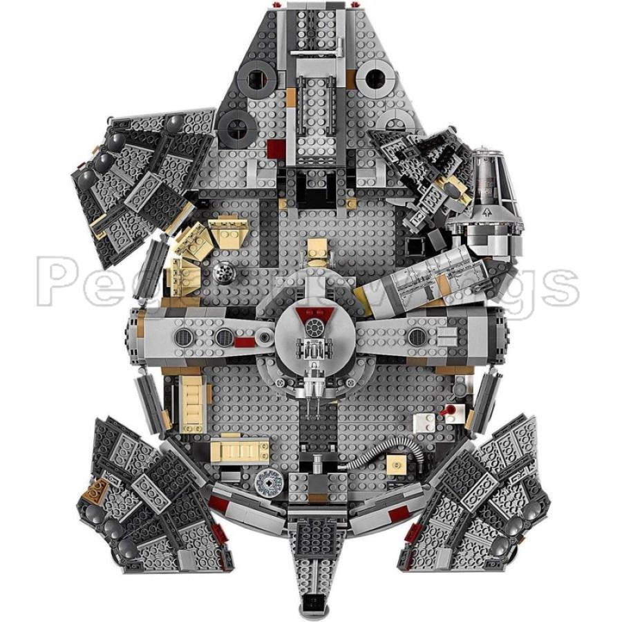 レゴ互換 ブロック スターウォーズ ミレニアムファルコン 75257