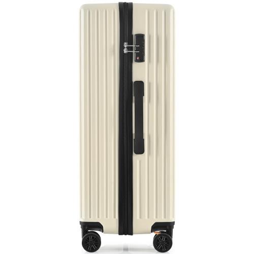 スーツケース Lサイズ 7-14日 超軽量 キャリーケース 大型 キャリーバッグ ストッパー付き 大容量 かわいい おしゃれ ダブルキャスター 1年保証 suitcase｜tabitobishokin｜08