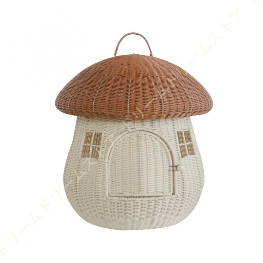 ペットベッド 藤編み ラタン ドーム型 ペットハウス 通気性抜群 夏用 涼しい ござ付き クッション付き 天然素材 猫ちぐら 猫ネスト 手編み 細工品 小型犬 クッション付き