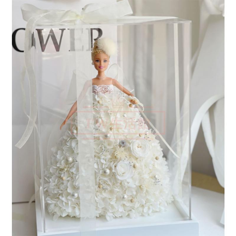 バービー王女プリザーブドフラワー 誕生日 プレゼント おしゃれ バラの花 結婚祝い バレンタインデークリスマス ギフト プレゼント 結婚祝い ギフト お見舞い 記念日