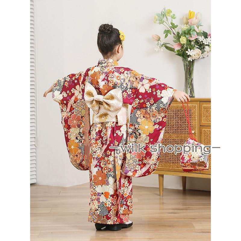 浴衣ドレス　七五三　着物　新品未使用 京都瑠璃雛菊 ≪七五三早割りセール≫ 七五三着物 着物ドレス