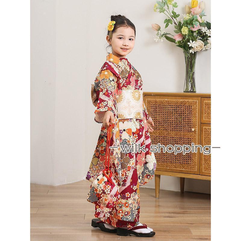 新品300円off 七五三 着物 753 女の子 着物セット 子ども用着物 着物