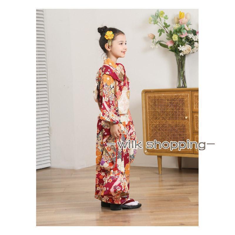 新品300円off 七五三 着物 753 女の子 着物セット 子ども用着物 着物