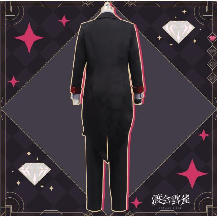 にじさんじ 風 Voltaction 渡会雲雀 新衣装 コスプレ 衣装 コスチューム 変身 仮装 ステージ服 舞台 ハロウィン クリスマス 男女兼用（ウィッグ、靴 追加 ） 予めご了承ください