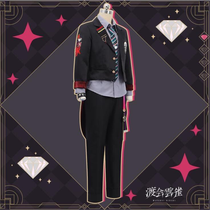 にじさんじ 風 Voltaction 渡会雲雀 新衣装 コスプレ 衣装 コスチューム 変身 仮装 ステージ服 舞台 ハロウィン クリスマス 男女兼用（ウィッグ、靴 追加 ） 予めご了承ください