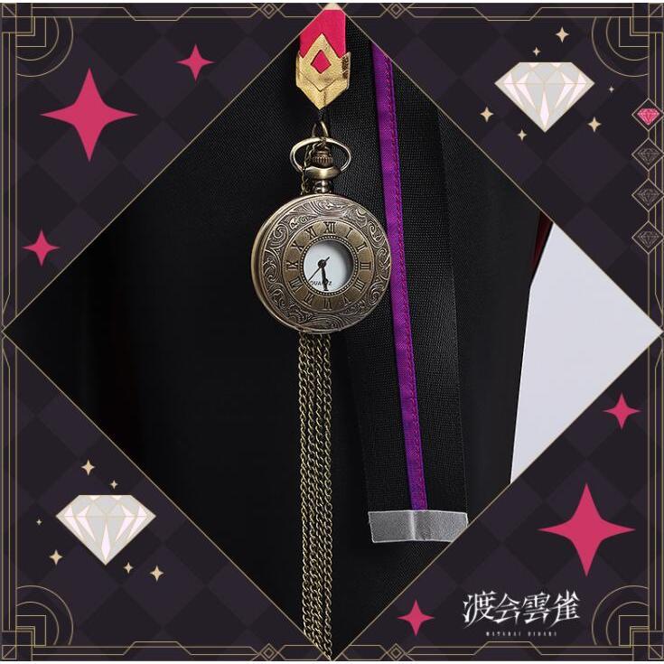 にじさんじ 風 Voltaction 渡会雲雀 新衣装 コスプレ 衣装 コスチューム 変身 仮装 ステージ服 舞台 ハロウィン クリスマス 男女兼用（ウィッグ、靴 追加 ） 予めご了承ください