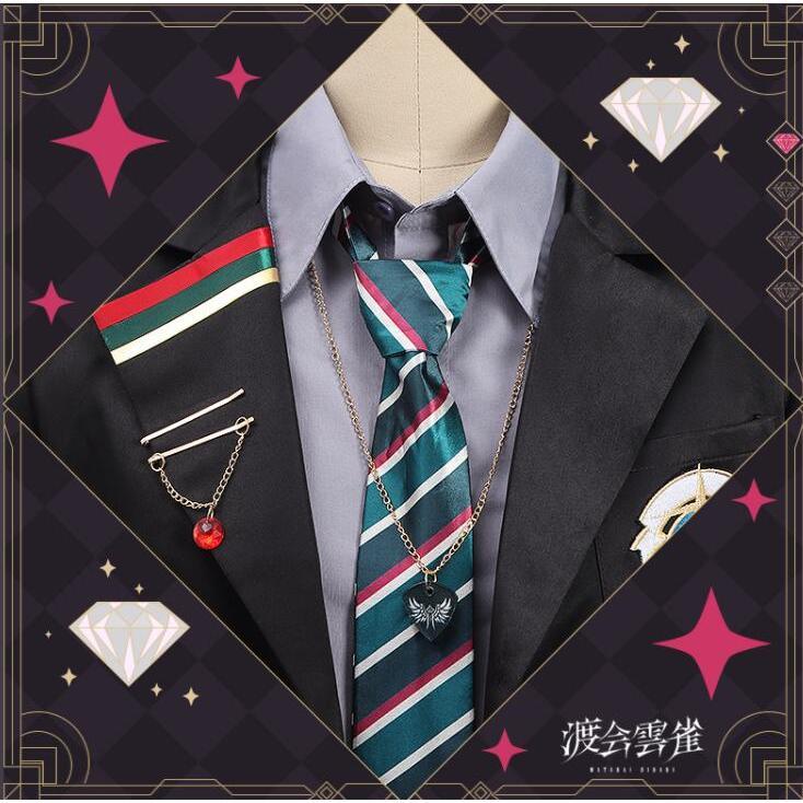 にじさんじ 風 Voltaction 渡会雲雀 新衣装 コスプレ 衣装 コスチューム 変身 仮装 ステージ服 舞台 ハロウィン クリスマス 男女兼用（ウィッグ、靴 追加 ） 予めご了承ください