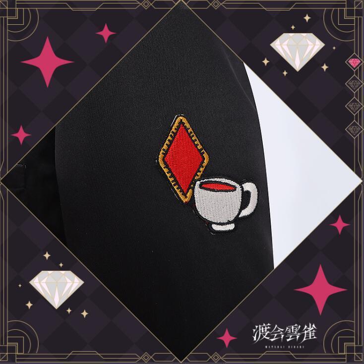 にじさんじ 風 Voltaction 渡会雲雀 新衣装 コスプレ 衣装 コスチューム 変身 仮装 ステージ服 舞台 ハロウィン クリスマス 男女兼用（ウィッグ、靴 追加 ） 予めご了承ください