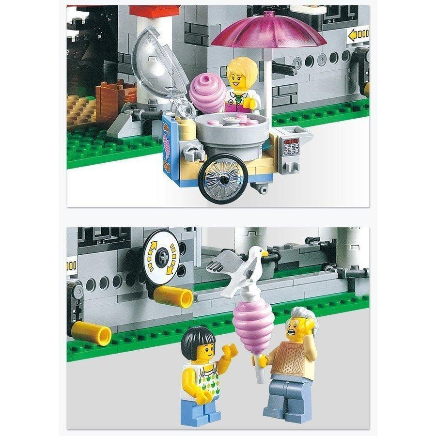 ブロック レゴ交換品 互換 LEGO ジェットコースター クリエイター 玩具 知育 誕生日 クリスマス プレゼント_5