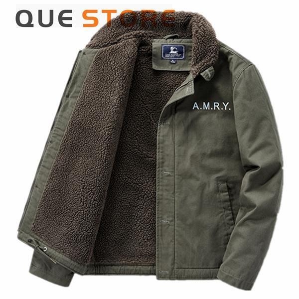 バイクジャケット メンズ ミリタリージャケット デッキジャケット ボア 