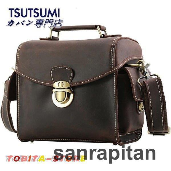 一眼レフ カメラバッグ カメラケース 牛革 レンズ収納 インナーバッグ クッション アウトドア 大容量 ショルダーバッグ メンズ バッグ_14