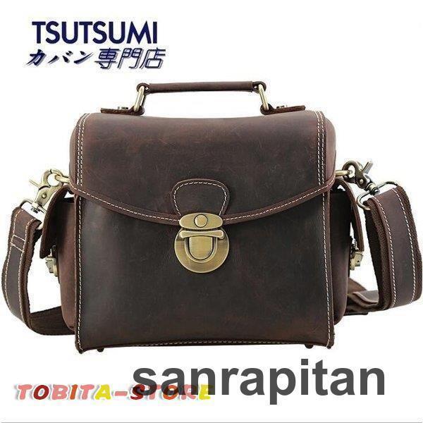 一眼レフ カメラバッグ カメラケース 牛革 レンズ収納 インナーバッグ クッション アウトドア 大容量 ショルダーバッグ メンズ バッグ_1
