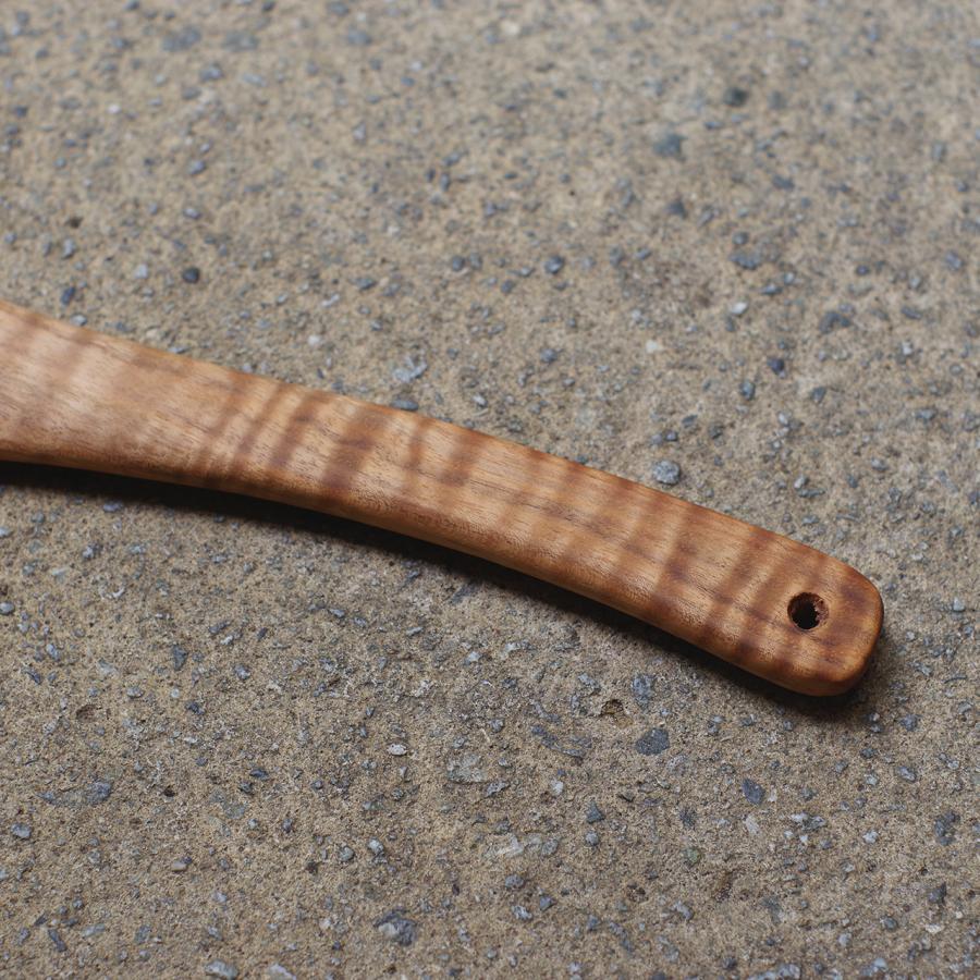 erakko 木べら まる 選べる樹種 4種類（トチ／くるみ／チェリー／ケヤキ） エラッコ 柴田漆工房 料理道具 調理道具 クリスマス |  | 03