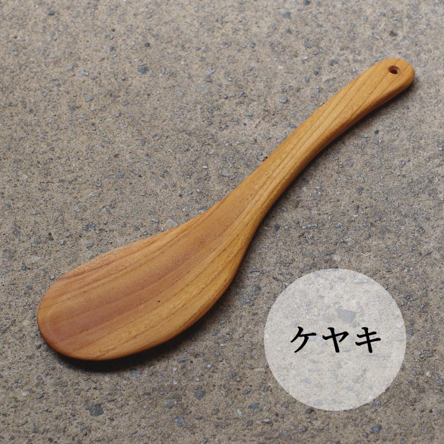 erakko 木べら まる 選べる樹種 4種類（トチ／くるみ／チェリー／ケヤキ） エラッコ 柴田漆工房 料理道具 調理道具 クリスマス |  | 04
