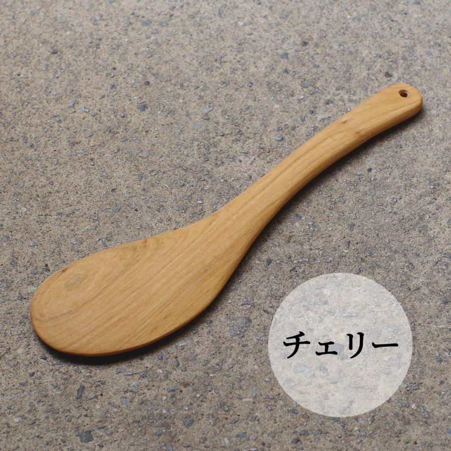 erakko 木べら まる 選べる樹種 4種類（トチ／くるみ／チェリー／ケヤキ） エラッコ 柴田漆工房 料理道具 調理道具 クリスマス |  | 06