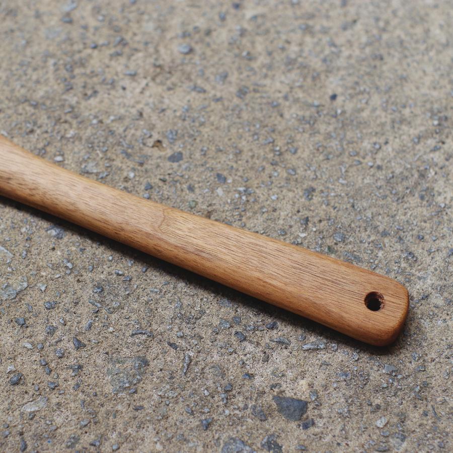 erakko 木べら まっすぐ 選べる樹種 4種類（トチ／くるみ／チェリー／ケヤキ） エラッコ 柴田漆工房 料理道具 調理道具 クリスマス |  | 03