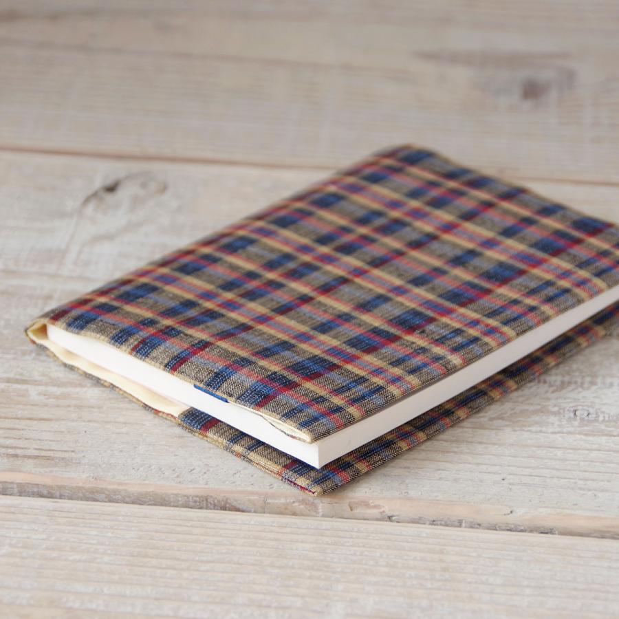 上田紬（つむぎ） ブックカバー 文庫本サイズ 絹100% 長野県産 伝統