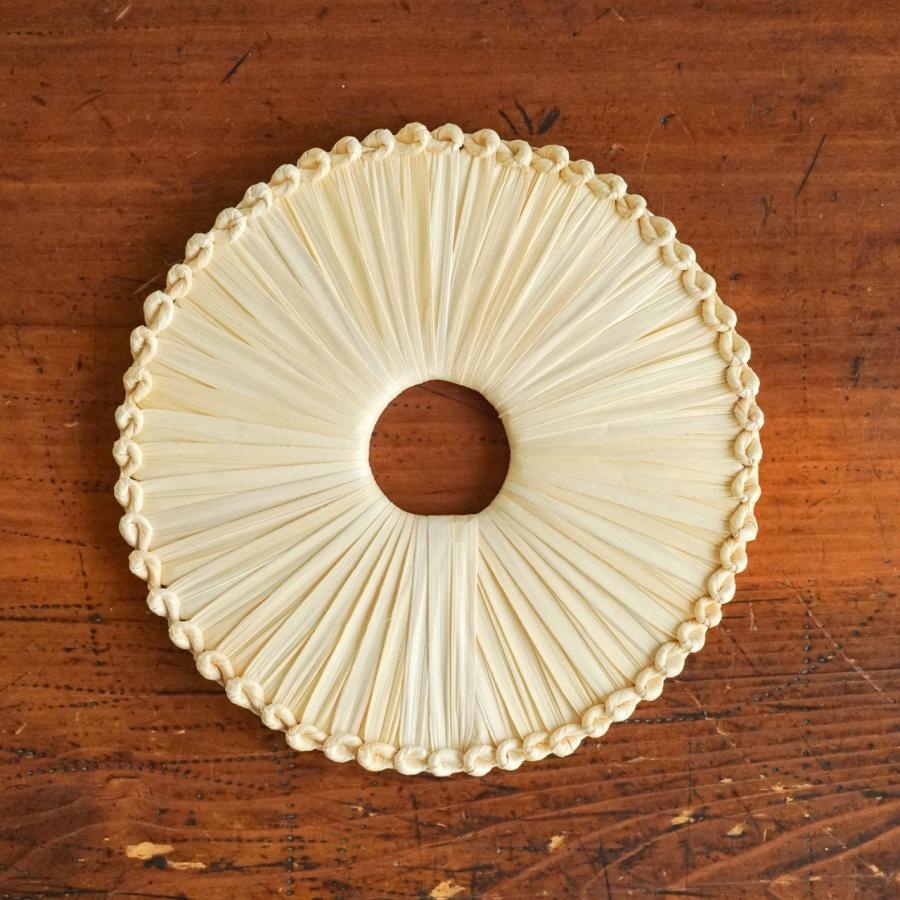 深江菅細工 小丸（大） 鍋敷き 大阪府 伝統工芸品 民藝品 ギフト