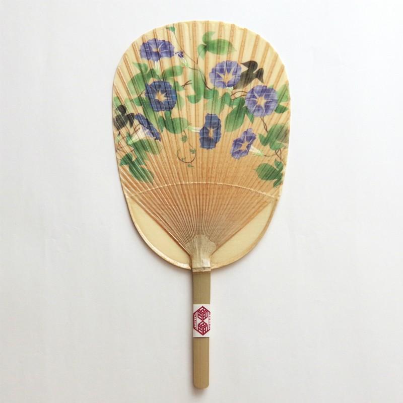水うちわ 朝顔 家田紙工 岐阜県産 美濃手漉き和紙 丸亀うちわ Ieda003 Tabitote Store 通販 Yahoo ショッピング
