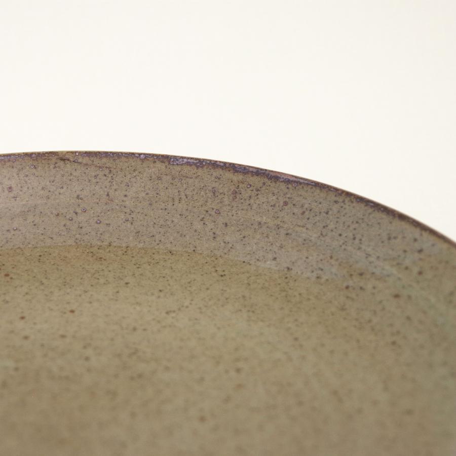 常陸窯いそべ陶苑 プレート Φ24 灰釉（RF） 笠間焼 Kasama Pottery 伝統工芸品 民藝品 食器 ギフト プレゼント 誕生日 お祝い 贈答品 敬老の日 |  | 05