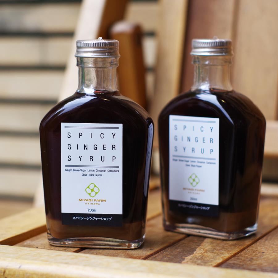 黒糖スパイシージンジャーシロップ 沖縄県産 200ml みやぎ農園 ギフト プレゼント 誕生日 お祝い 贈答品 成人祝い | 