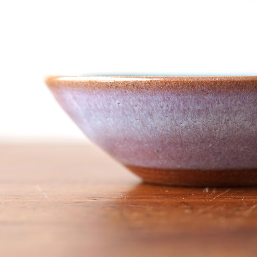 宗像亮一　会津本郷焼　飴釉白流鉢　民藝　大鉢　大皿 宗像亮一 会津本郷焼 飴釉白流鉢 民藝 大鉢 大皿