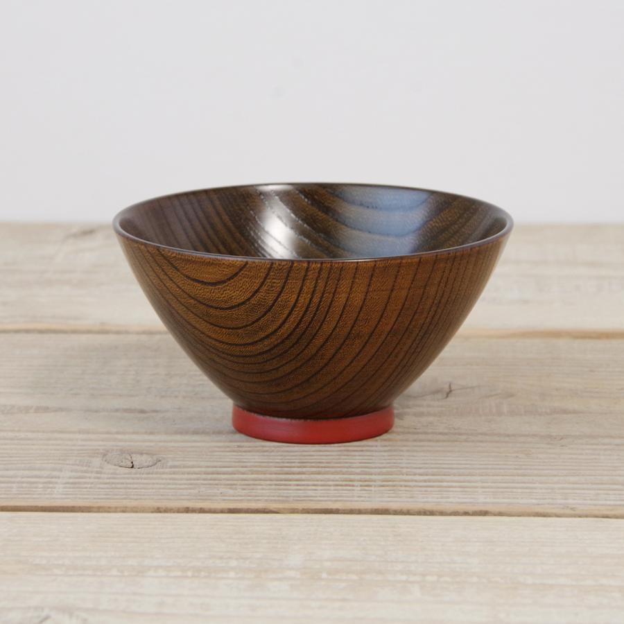 香川漆器 飯椀 全6色 中田漆木【ご飯茶碗】【伝統工芸品 民藝品 