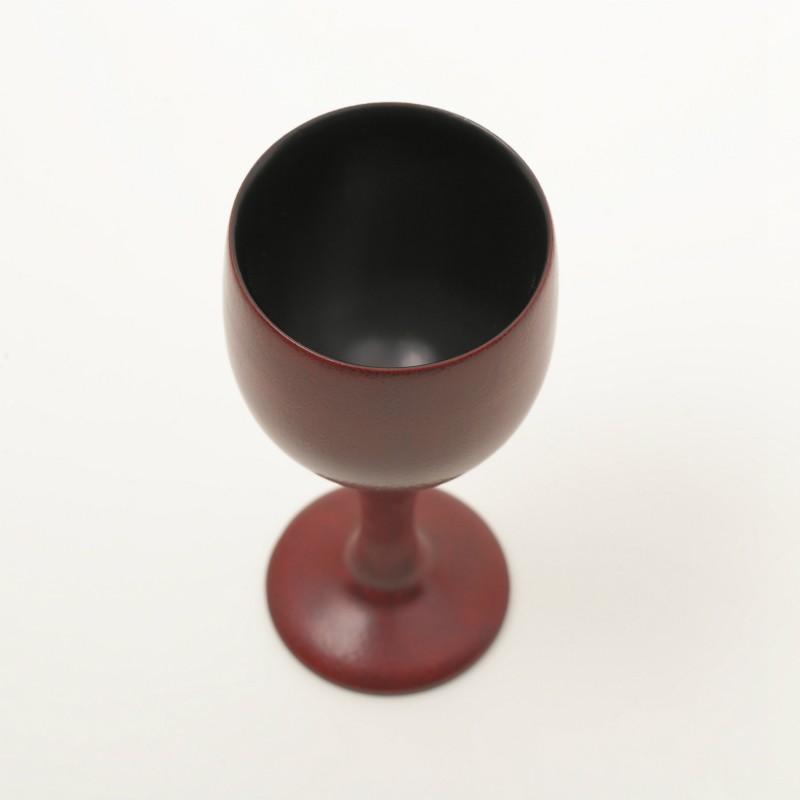香川漆器 後藤塗ワインカップ 中田漆木 伝統工芸品 民藝品 食器