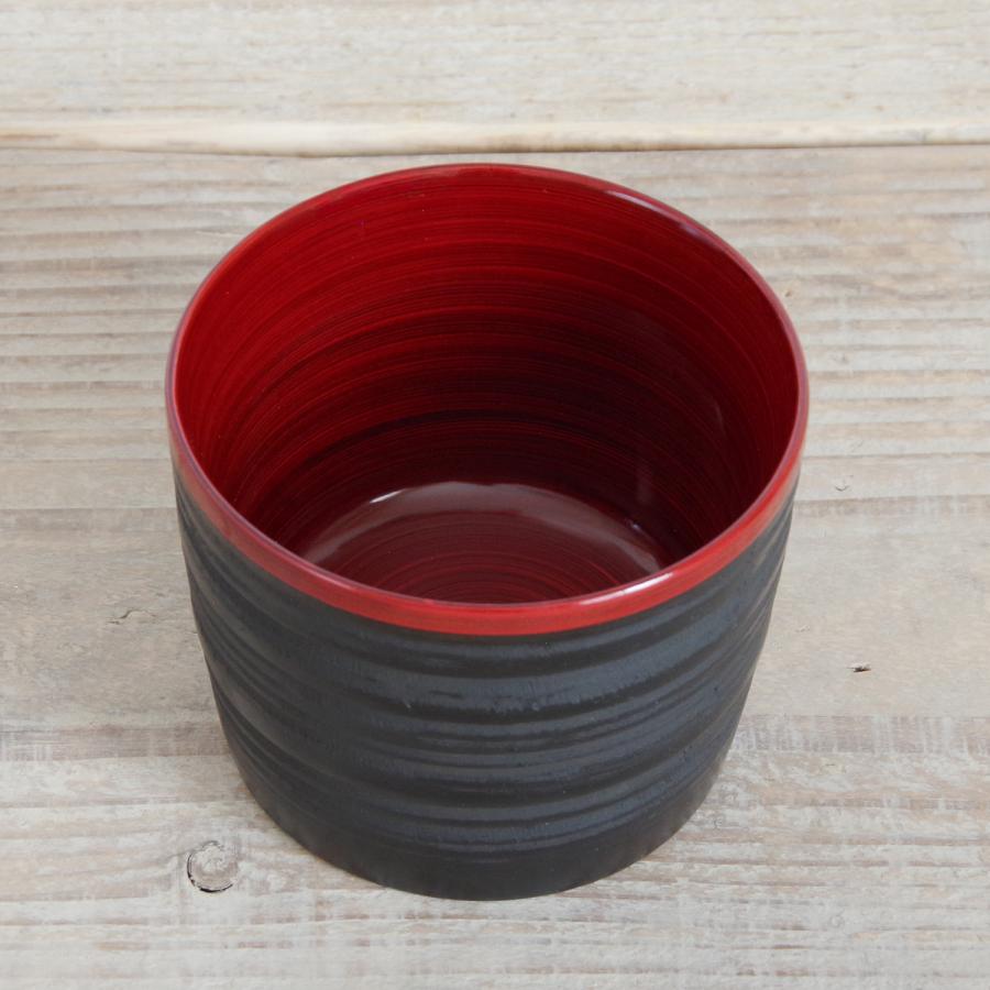 香川漆器 象谷塗カップ ペアセット 朱＆黒 中田漆木 湯呑 伝統工芸品