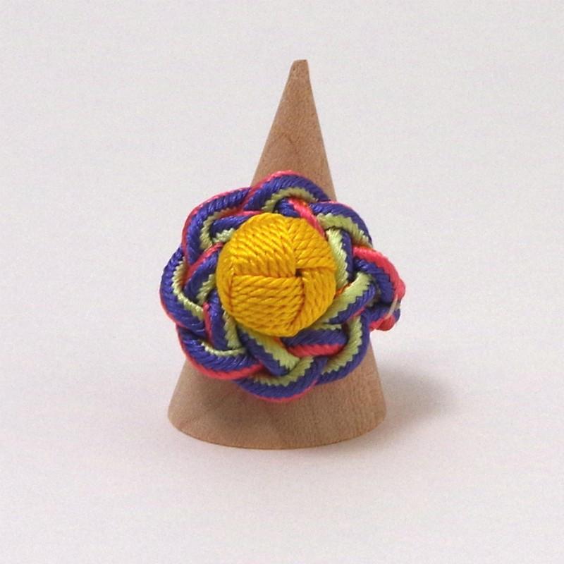 京くみひも 相生リング オレンジ 昇苑くみひも 組紐アクセサリー 指輪 伝統工芸品 民藝品 ギフト プレゼント 誕生日 お祝い 贈答品 成人祝い |  | 01