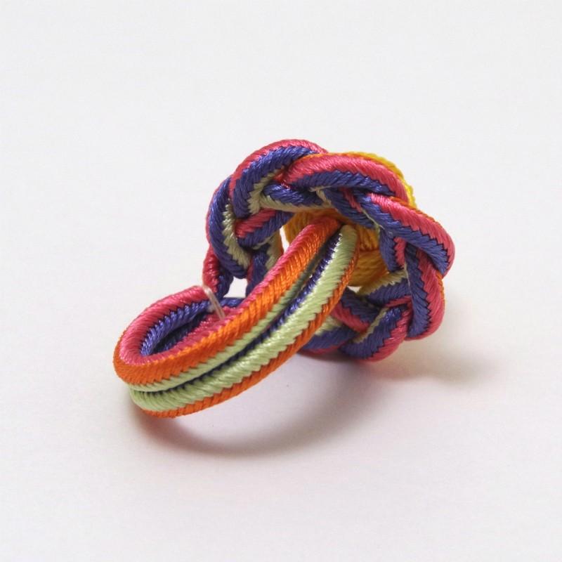 京くみひも 相生リング オレンジ 昇苑くみひも 組紐アクセサリー 指輪 伝統工芸品 民藝品 ギフト プレゼント 誕生日 お祝い 贈答品 成人祝い |  | 06