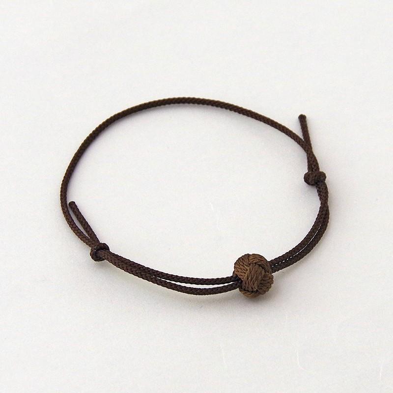 京くみひも 小田巻ブレスレット 茶色 昇苑くみひも 京都 組紐ブレスレット 組紐アクセサリー ギフト プレゼント 誕生日 お祝い 贈答品 成人祝い |  | 01