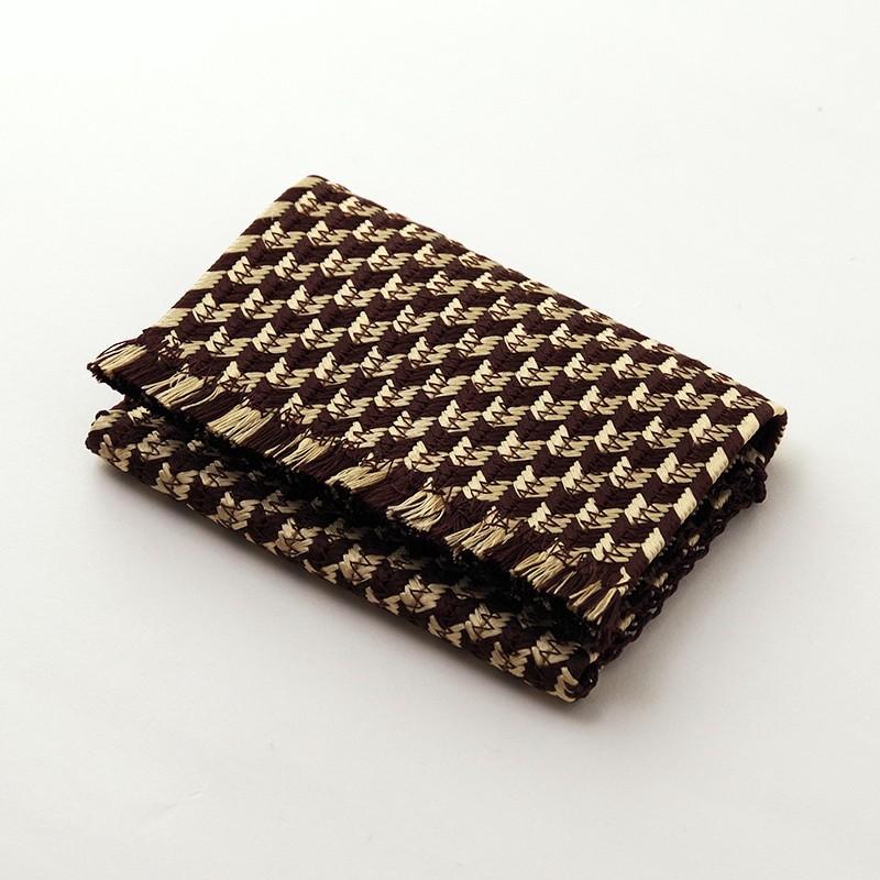 京くみひも 組紐カードケース 大和組 [茶色] 昇苑くみひも 京都 名刺