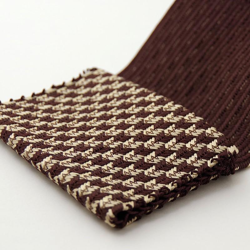 京くみひも 組紐カードケース 大和組 [茶色] 昇苑くみひも 京都 名刺