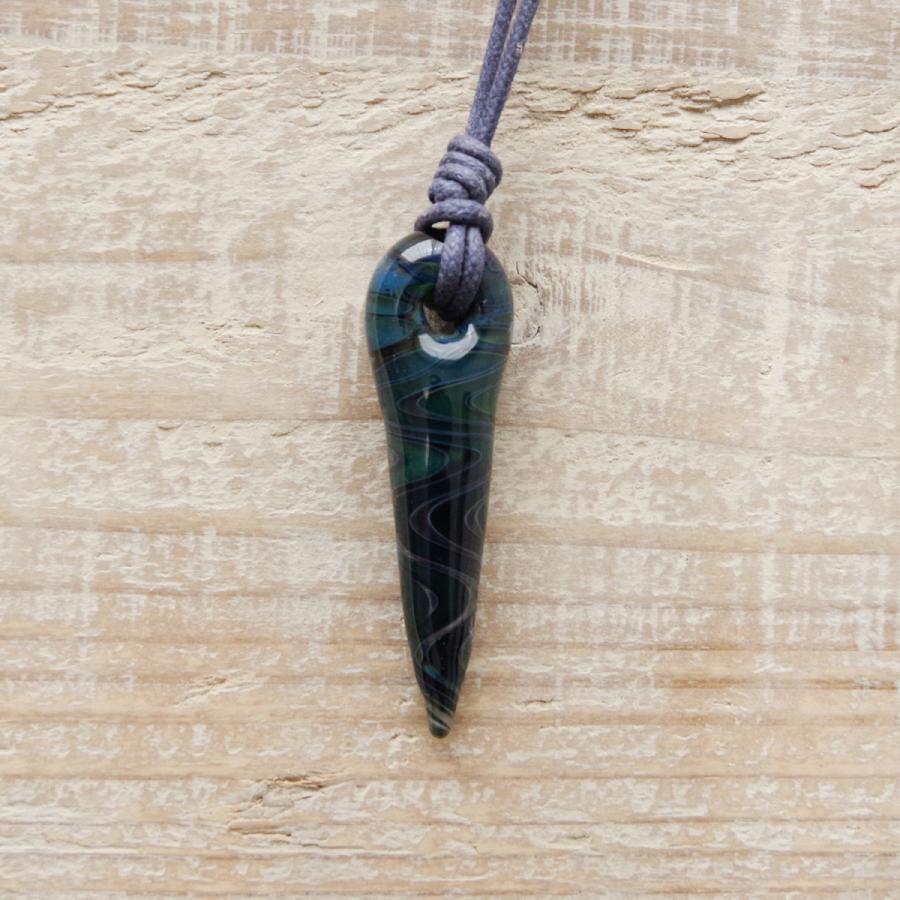 Taiga Glass ネックレス ペンダント ボロシリケイトガラス タイガ
