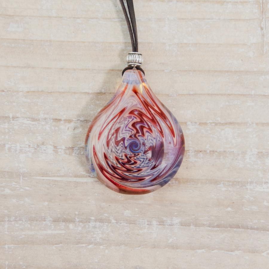 Taiga Glass ネックレス ペンダント ボロシリケイトガラス タイガ