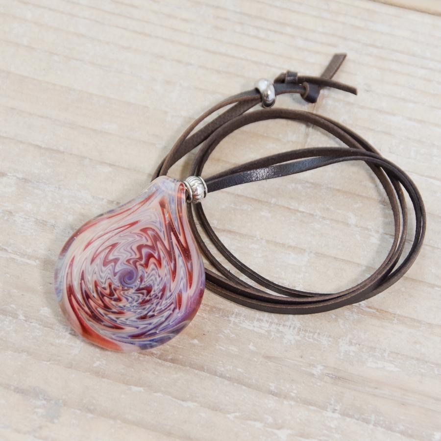 Taiga Glass ネックレス ペンダント ボロシリケイトガラス タイガ