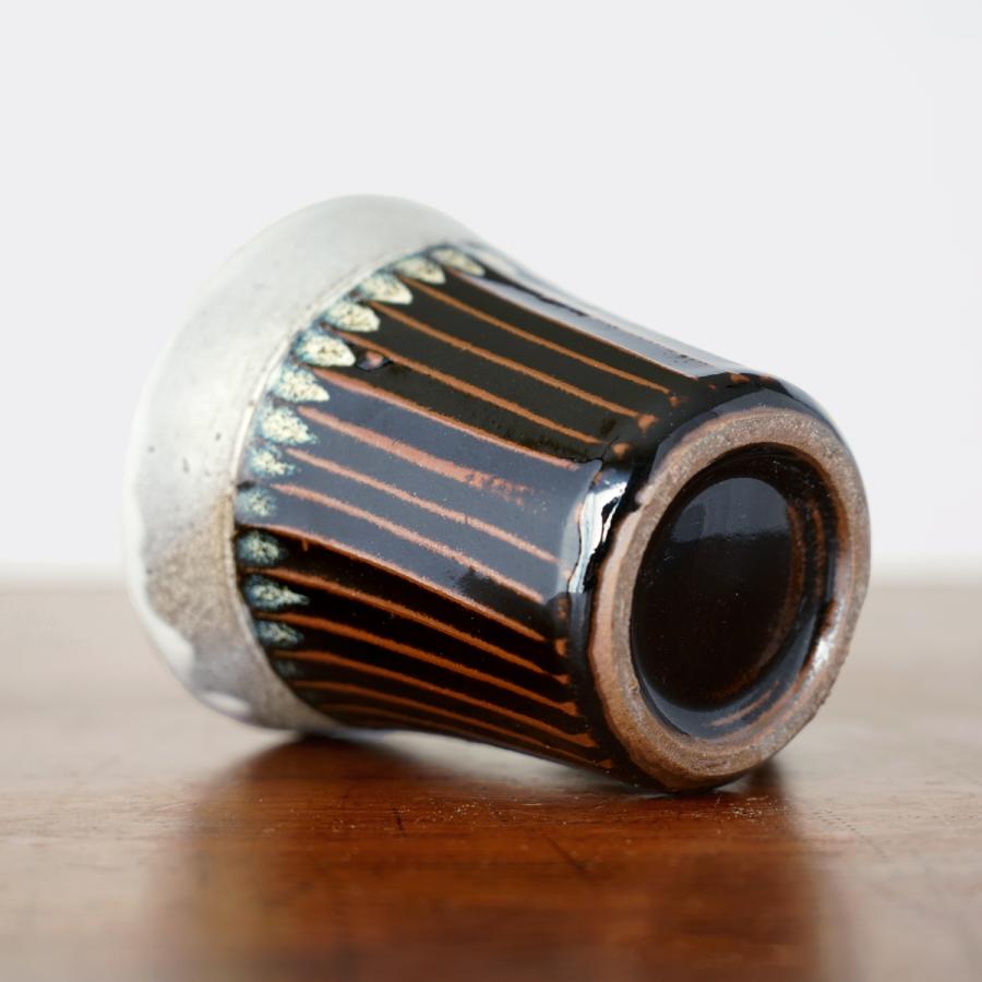 俊彦窯 しのぎ手マグカップ 掛け分け 丹波焼 兵庫県 清水俊彦 伝統工芸品 民藝品 食器 ギフト プレゼント 誕生日 お祝い 贈答品 成人祝い |  | 05