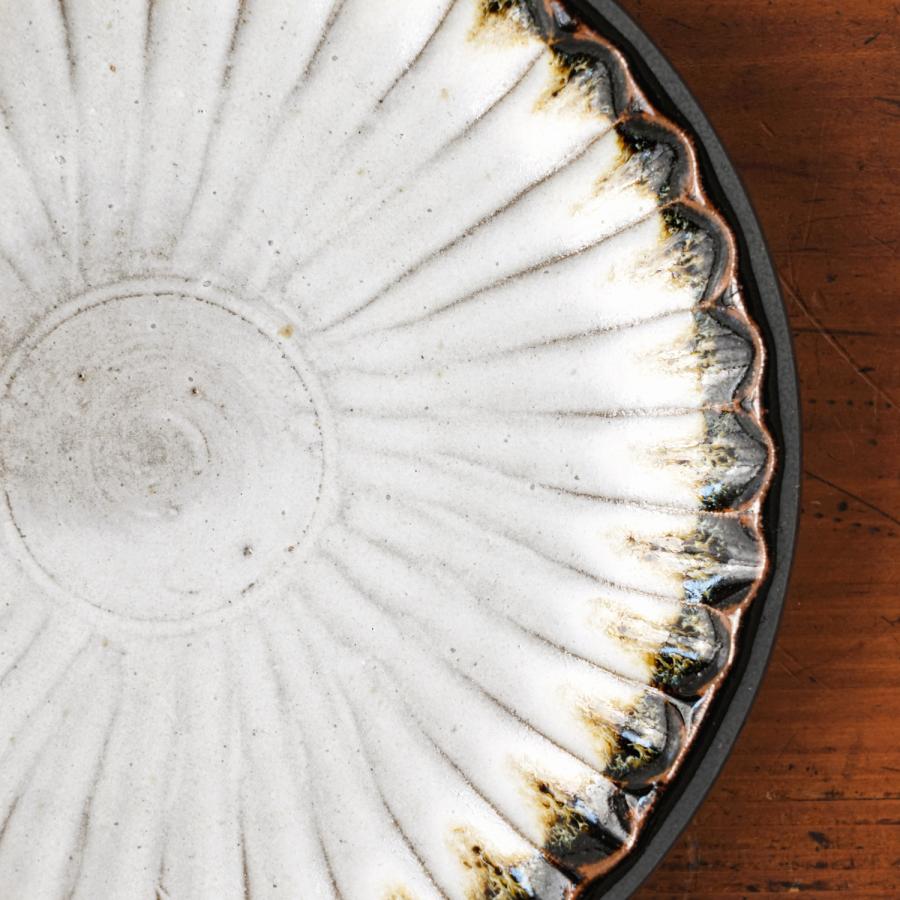 俊彦窯 鎬手六寸丸皿 掛け分け 丹波焼 兵庫県 清水俊彦 伝統工芸品 民藝品 食器 キッチン ギフト プレゼント 誕生日 お祝い 贈答品 成人祝い |  | 03