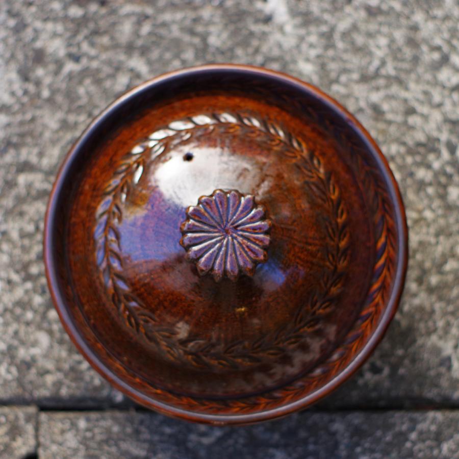山内卓夫 土鍋 8寸 直径25cm 黒／飴色 信楽焼 滋賀県産 伝統工芸品 民