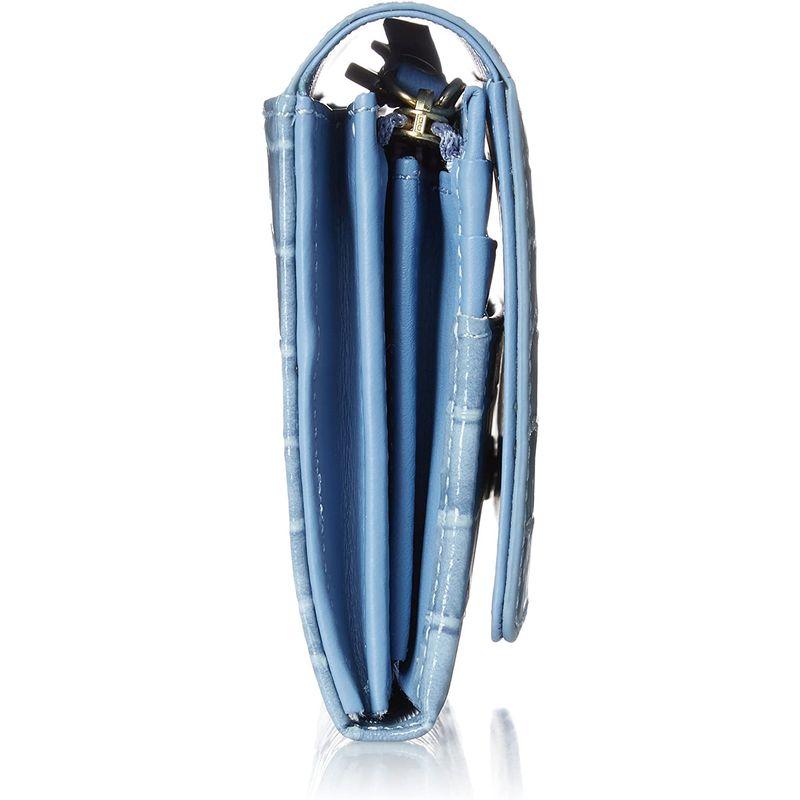 ランバンオンブルー 財布 フラップ型 マゼンダ レディース ブルー あり 財布 フラップ型 マゼンダ レディース ブルー