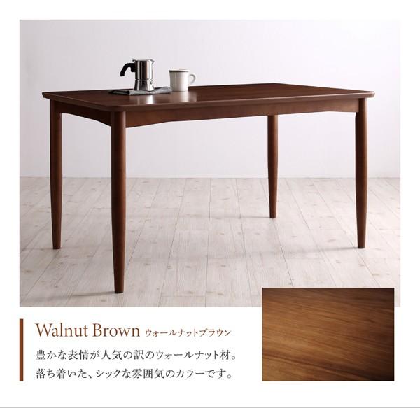 ダイニングテーブル 単品 〔幅120×奥行75×高さ65cm〕  天然木 テーブル ウレタン塗装｜table-lukit｜15