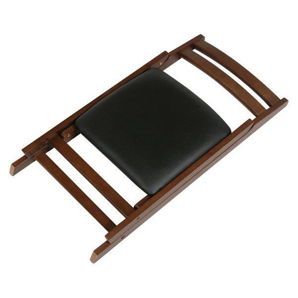 折りたたみ椅子(作業用チェア) 木製×合成皮革/合皮｜table-lukit｜04