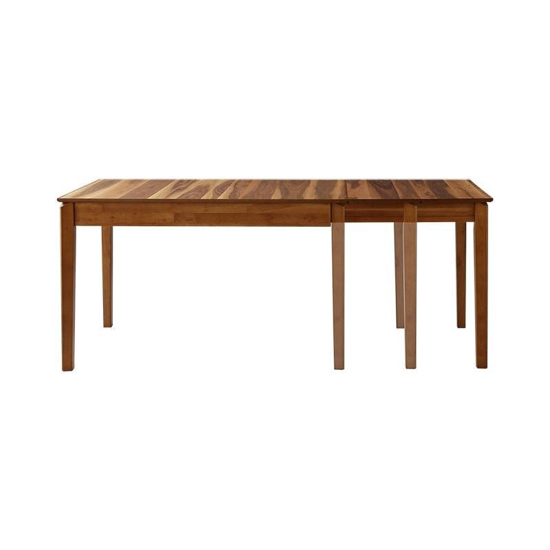 ダイニングテーブル 3段階伸縮式テーブル 天然木ウォールナッ ト材 北欧デザイン｜table-mart｜05
