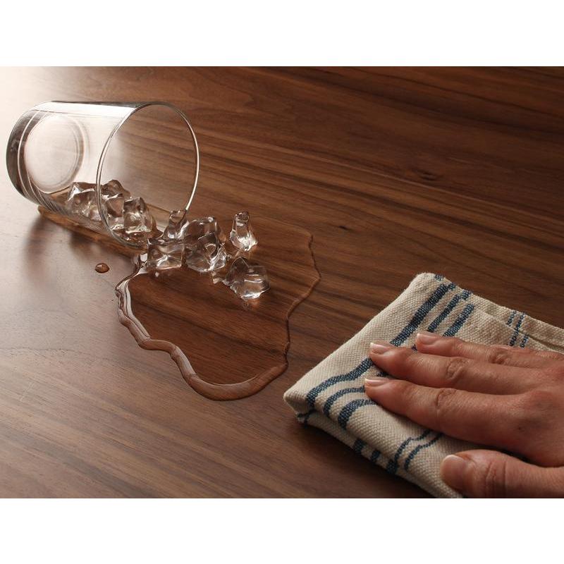 ダイニングこたつテーブル 幅135×奥行80cm 長方形 天然木ウォールナット突板 継脚 高さ4段階  2wayこたつ FMRの画像