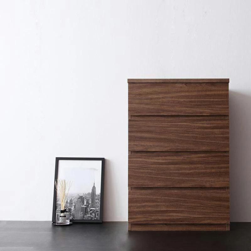 ウォールナット♡チェスト チェスト 幅60cm ウォールナット柄 幅60 奥行き40 高さ90cm NXU