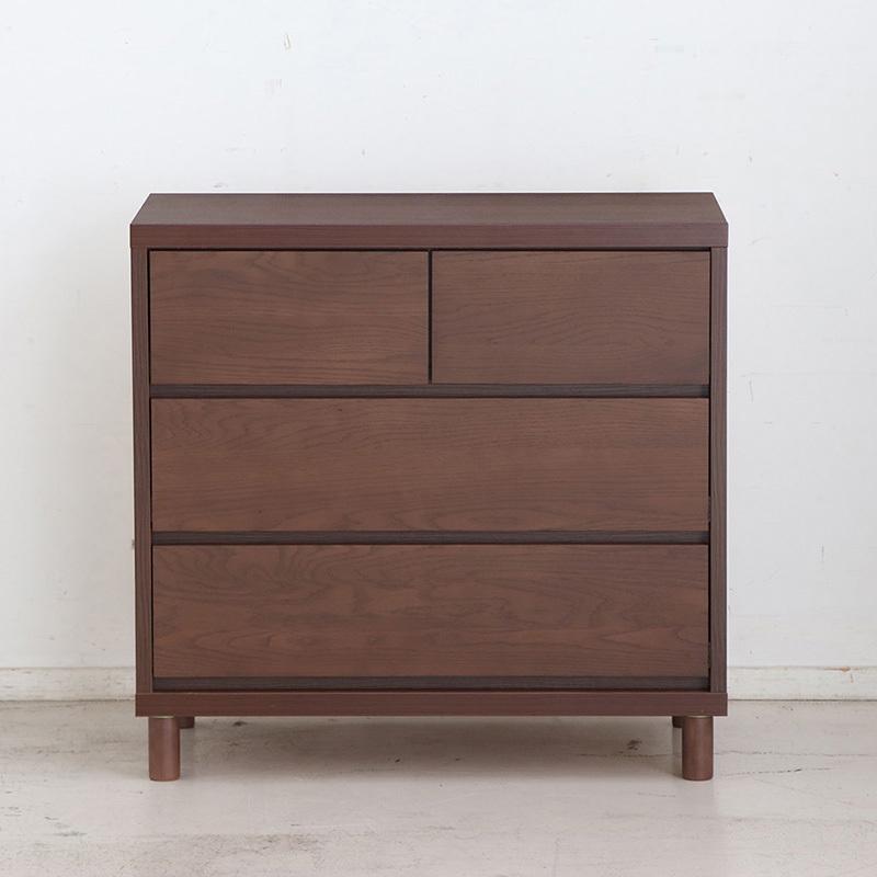 3段チェスト 幅75cm 引出しタンス 2台セット ナチュラル色/全2色 日本製 オーク無垢材 幅76×奥行40×高さ72cm OT-CST_18