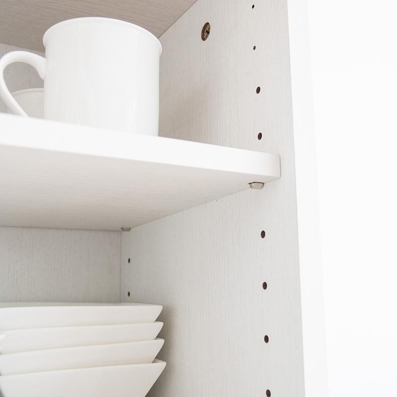 ダストボックス付きキッチンラック 2台セット 幅35cm スキマ収納 ガラス扉 ブラウン ゴミ箱上収納リビングでも スリム 店舗用 RPP-DB |  | 15