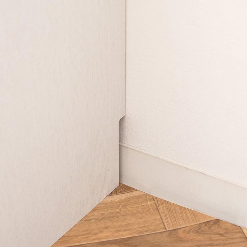 ダストボックス付きキッチンラック 2台セット 幅35cm スキマ収納 ガラス扉 ブラウン ゴミ箱上収納リビングでも スリム 店舗用 RPP-DB |  | 17